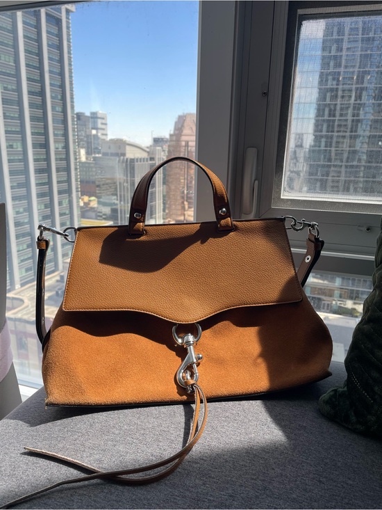 Rebecca Minkoff Handbags - Rebecca Minkoff leather and suede Keith satchel medium size